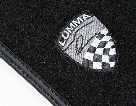 Велюровые ножные коврики Lumma для BMW X6 (F16) (оригинал, Германия)