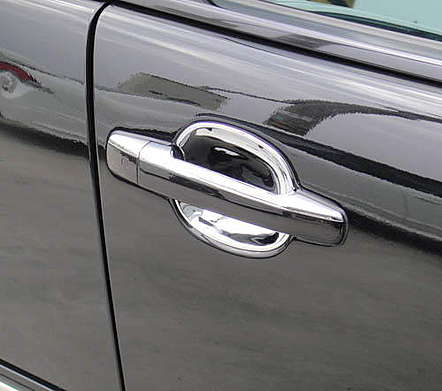 Накладки под ручки дверей хромированные IDFR 1-MB202-25C для Mercedes-Benz W210 E-Class Седан 1995-2002
