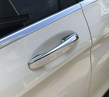 Накладки на ручки дверей хромированные IDFR 1-MB333-07C для Mercedes-Benz С253 GLС Coupe 2016-2021