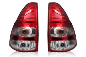 Задняя оптика диодная красная Lexus style для TOYOTA LAND CRUISER PRADO 120