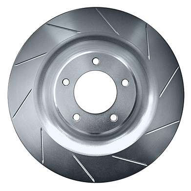 Задние тормозные диски с насечками Rotora R.45067.S для Mazda 3 2004-2013 (2.0)