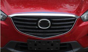 Накладка на капот хромированная для Mazda CX-5 2015-
