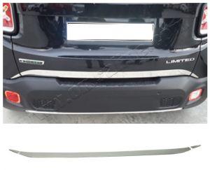 Накладка на нижнюю кромку двери багажника 3 части, нержавейка, для авто Jeep Renegade 2014-