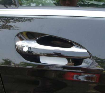 Накладки на ручки дверей хромированные IDFR 1-MB340-07C для Mercedes Benz GLK Class X204 2008-2012