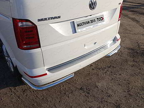 Защита задняя (уголки) 60,3 мм VWMULT15-15 для Volkswagen Multivan T6 2015-