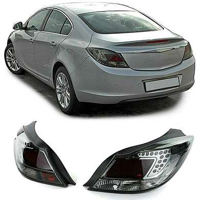 Задние фонари диодные темные для Opel Insignia 2008-2013