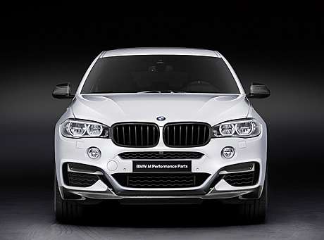 Карбоновый передний сплиттер M Performance для BMW X6 (F16) (оригинал, Германия)