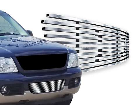 Решетка в передний бампер стальная Onegrille N19-C23358F для Ford Explorer 2002-2005