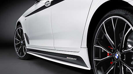 Пленка бокового порога M Performance 51142350435 для BMW G30 G31 (оригинал, Германия)