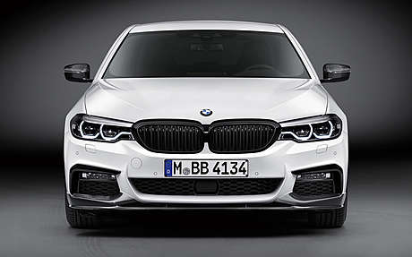 Спойлер переднего бампера (карбон) M Performance для BMW G30 G31 (оригинал, Германия)