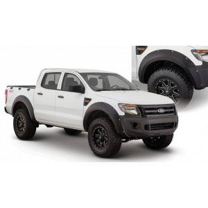 Расширители колесных арок из 4-х частей для ford ranger double cab 2012-2014