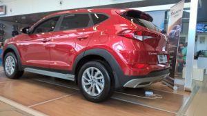 Накладки на пороги под покраску для Hyundai Tucson 2015-2018