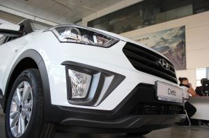 Накладки на противотуманные фары под покраску для Hyundai Creta 2016-