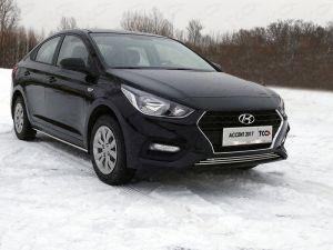 Решетка радиатора нижняя 12 мм код HYUNACC17-19 для HYUNDAI ACCENT 2017-