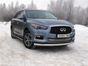 Защита передняя нижняя 76,1 мм код INFQX6016-37 для INFINITI QX60 2016-