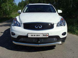 Решетка радиатора 12 мм код INFQX5014-02 для INFINITI QX50 2013-2015