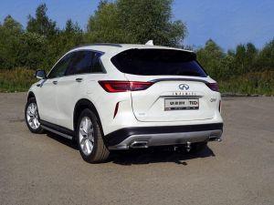 Защита задняя (уголки) 42,4 мм код INFQX5018-23 для INFINITI QX50 2018-