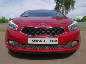 Решетка радиатора нижняя (лист (треугольник)) код KIACEED13-03 для KIA CEED 2012-2015