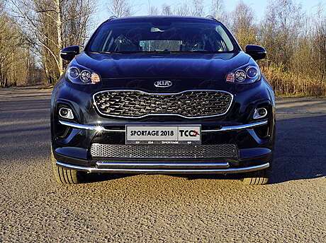 Решетка радиатора (лист) код KIASPORT18-16 для KIA SPORTAGE QL 2018-