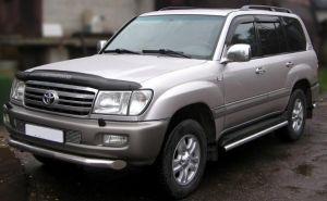 Окантовка штатных подножек диам.42мм, для авто Lexus LX470 1998-2008