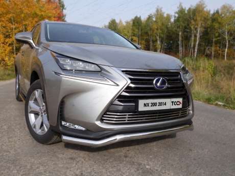 Защита передняя (кенгурин) 60,3 мм код LEXNX300H14-02 для LEXUS NX 200 (кроме F-Sport) 2014-