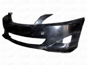 Накладка на передний бампер карбоновая JSK-3 STYLE для LEXUS IS350 2010-2011 