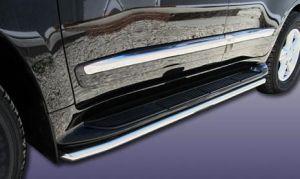 Окантовка штатных подножек диам.42мм, нержавейка, для авто Lexus LX570 2008-2012, 2012-