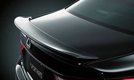 Спойлер на крышку багажника TRD крашенный в цвет кузова для Lexus GS 250 / GS 350 / GS 450H 2012-2019