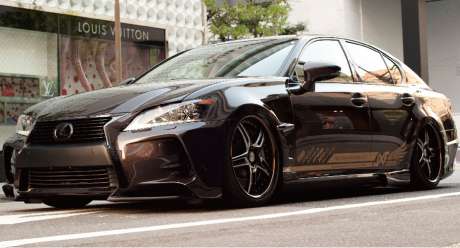 Аэродинамический обвес LXF для Lexus GS250 / GS350 / GS450h (с 2012 г.в.) (оригинал, Япония)