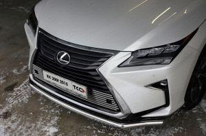 Решетка радиатора нижняя 12 мм код LEXRX200t15-02 для LEXUS RX 2015-