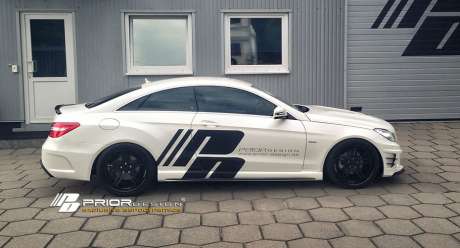 Пороги Prior Design PD550 для Mercedes E-class Coupe C207 (оригинал, Германия)