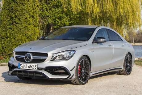 Аэродинамический обвес CLA45 AMG для Mercedes CLA C117 рестайлинг (оригинал, Германия)