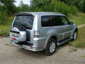 Защита задняя (центральная) 60,3 мм код MITPAJ413-08 для MITSUBISHI PAJERO IV 2013