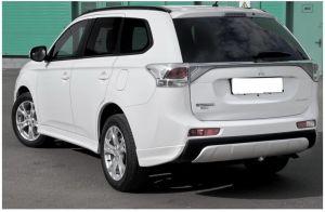 Пороги Mitsubishi Outlander (3rd generation) Broomer Design (2012-2014)