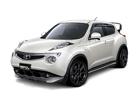 Пороги под покраску Impul Style для Nissan Juke 2010-2017