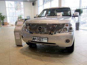 Решетка радиатора для Nissan Patrol (2010+) тип Still