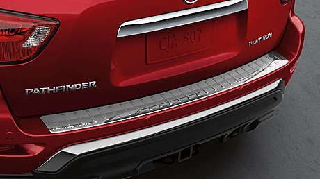 Защитная накладка на задний бампер оригинал KE9673J001 для Nissan Pathfinder R52 2014-2020