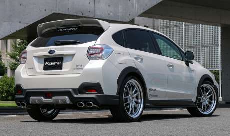 Спойлер крышки багажника Kenstyle style для Subaru XV в кузове GP 