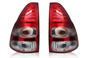 Задняя оптика диодная красная Lexus style для TOYOTA LAND CRUISER PRADO 120