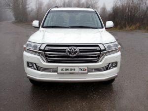 Накладки на решетки в бампер диам.12мм, нержавейка, для авто Toyota Land Cruiser 200 2015-