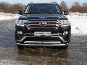Решетка радиатора 12 мм код TOYLC200EX16-06 для TOYOTA LAND CRUISER 200 Executive 2016-