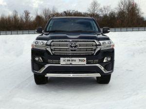 Решетка радиатора верхняя (лист) код TOYLC200EX16-04 для TOYOTA LAND CRUISER 200 Executive 2016-