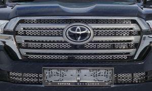 Решетка радиатора нижняя (лист) код TOYLC200EXCAL17-21 для TOYOTA LAND CRUISER 200 Excalibur 2017-