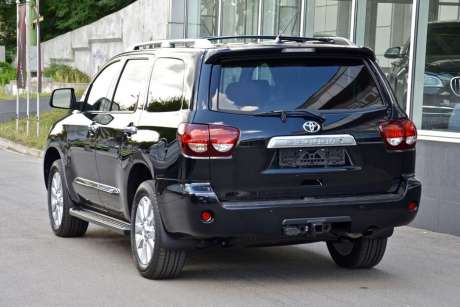 Спойлер на крышку багажника под покраску ABS-199 для Toyota Sequoia 2008-2012