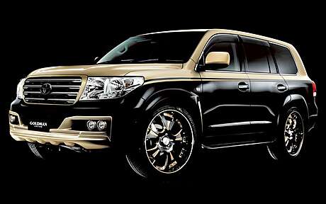 Аэродинамический обвес Damd Goldman для Toyota Land Cruiser 200 (до 03.2012 г.в.) (оригинал, Япония)