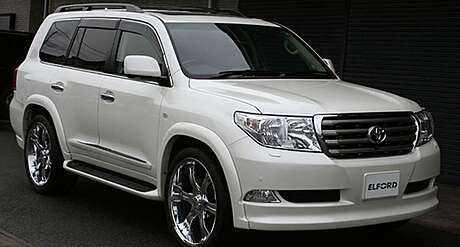 Аэродинамический обвес Elford для Toyota Land Cruiser 200 (до 03.2012 г.в.) (оригинал, Япония)