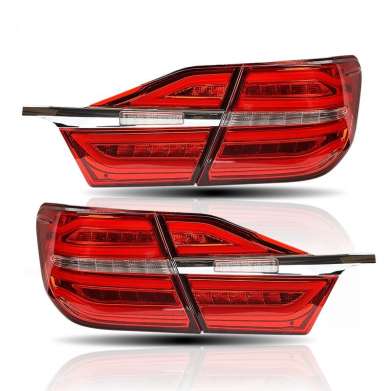 Задние светодиодные фонари красные для Toyota Camry V50 2015-2017