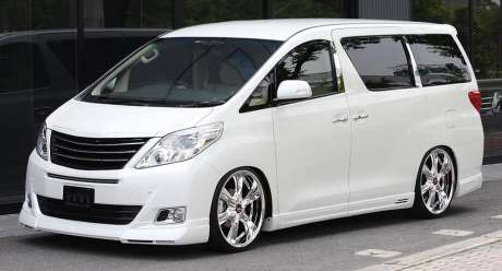 Аэродинамический обвес MzSpeed Grace Line для Toyota Alphard (S20/25) (c 11.2011 г.в.) (оригинал, Япония)