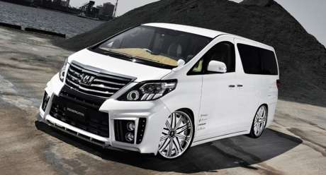 Аэродинамический обвес Admiration для Toyota Alphard (S20/25) (c 11.2011 г.в.) (оригинал, Япония)