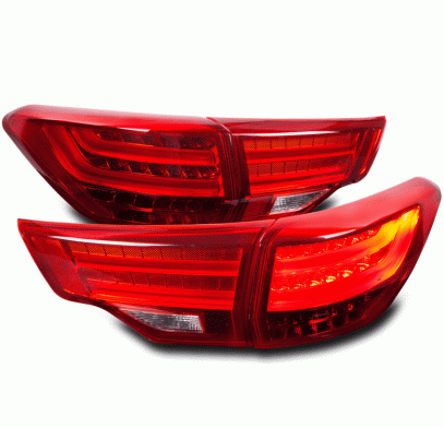 Задняя оптика диодная красная New Style для Toyota Highlander 2014-2016